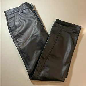 Custom Leather Pants - Fully Lined LIKE NEW